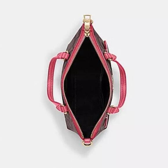 NWT💃Coach Mini Gallery Crossbody In Signature Canvas - Picture 7 of 11